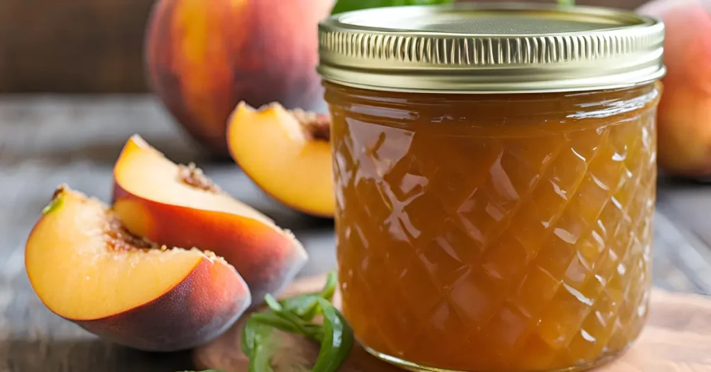 Peach Jalapeño Jam