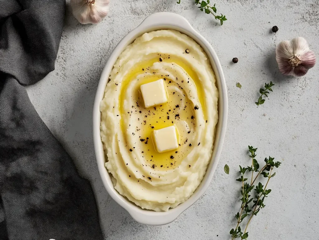 mashed potato without milk 