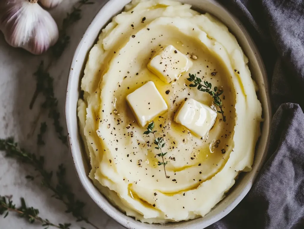 Mashed potato without milk