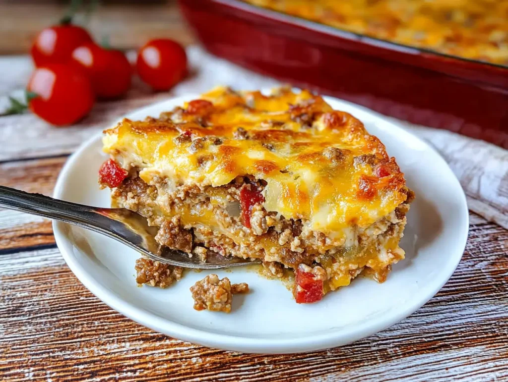 Slice of Cattle Drive Casserole 