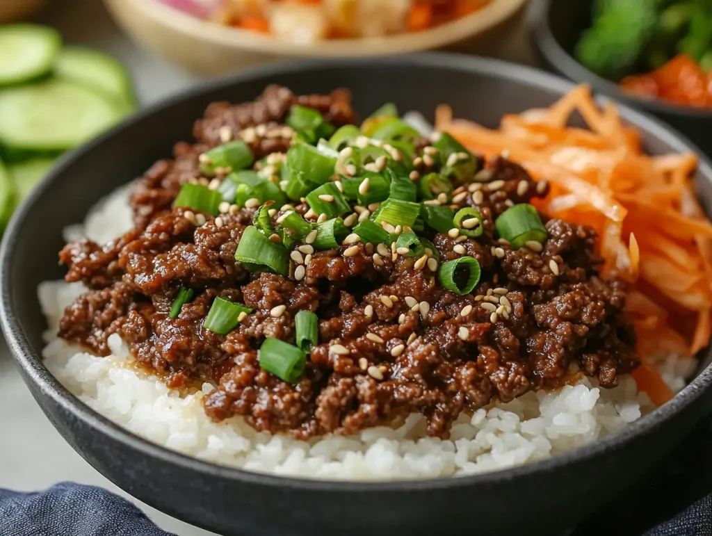 Ground Beef Bulgogi Recipe