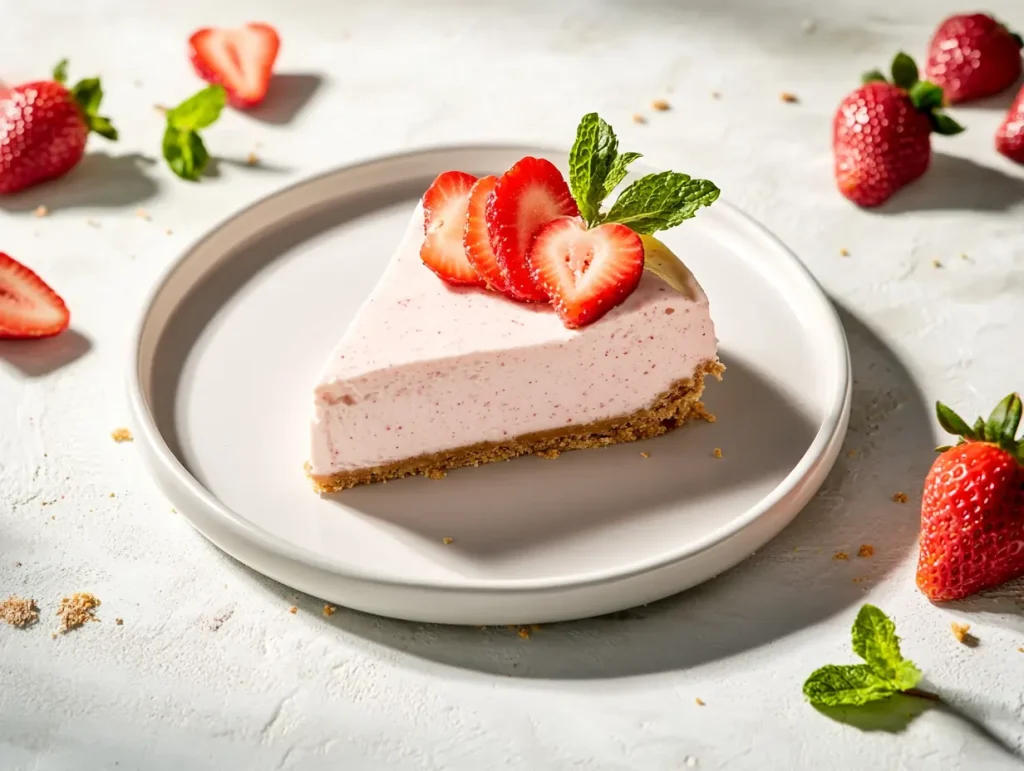 3-ingredient no-bake cheesecake