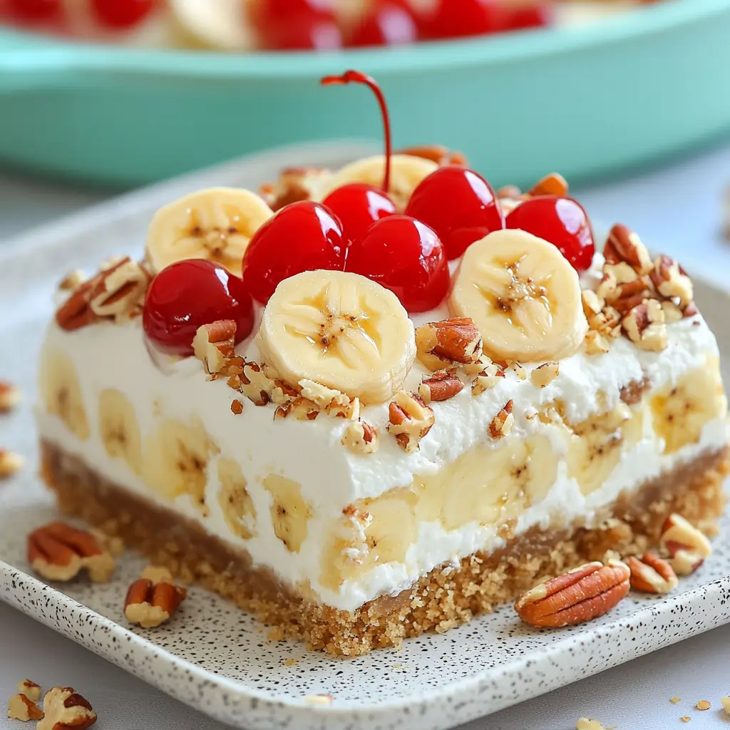 banana split cake 