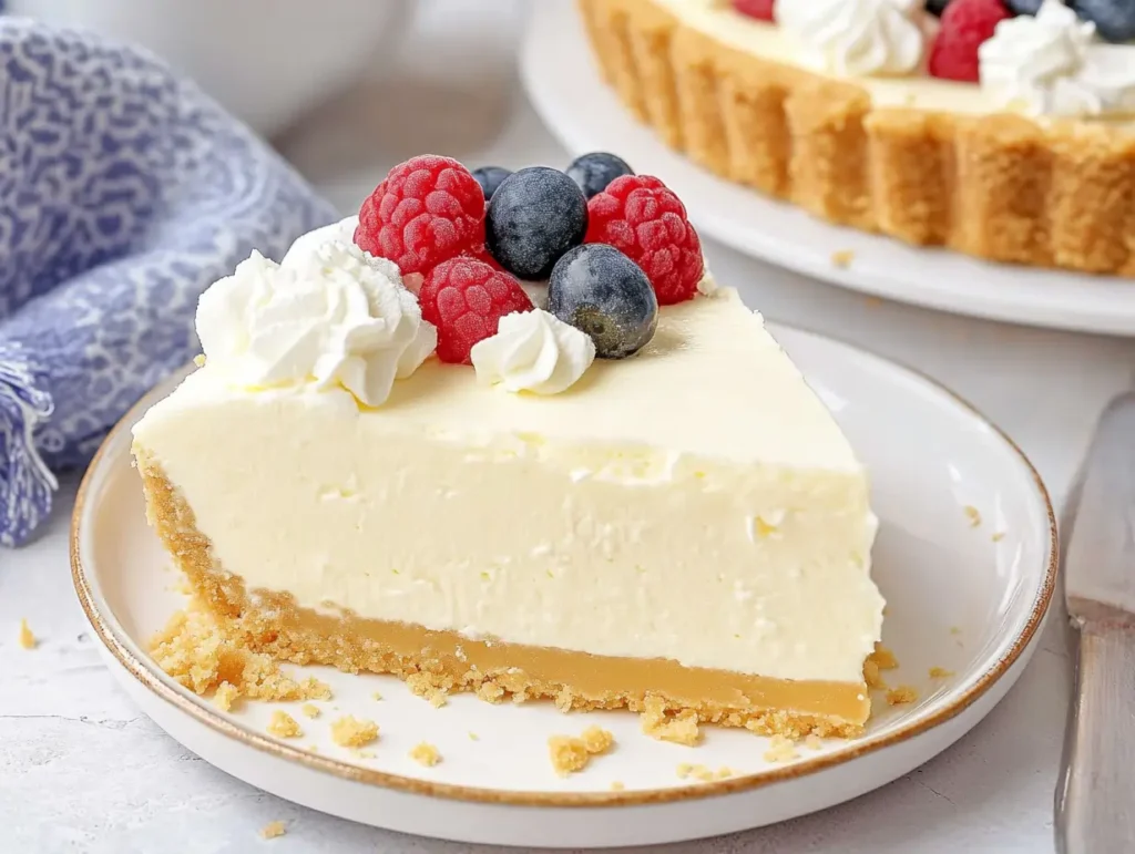 no-bake cheesecake without heavy cream